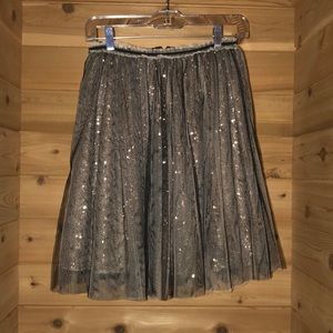 Gold Sparkly Ballet Skirt